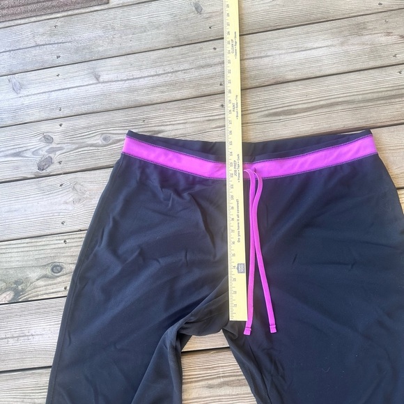 Kim Rogers Black and purple athletic pants size 3X - Picture 5 of 8